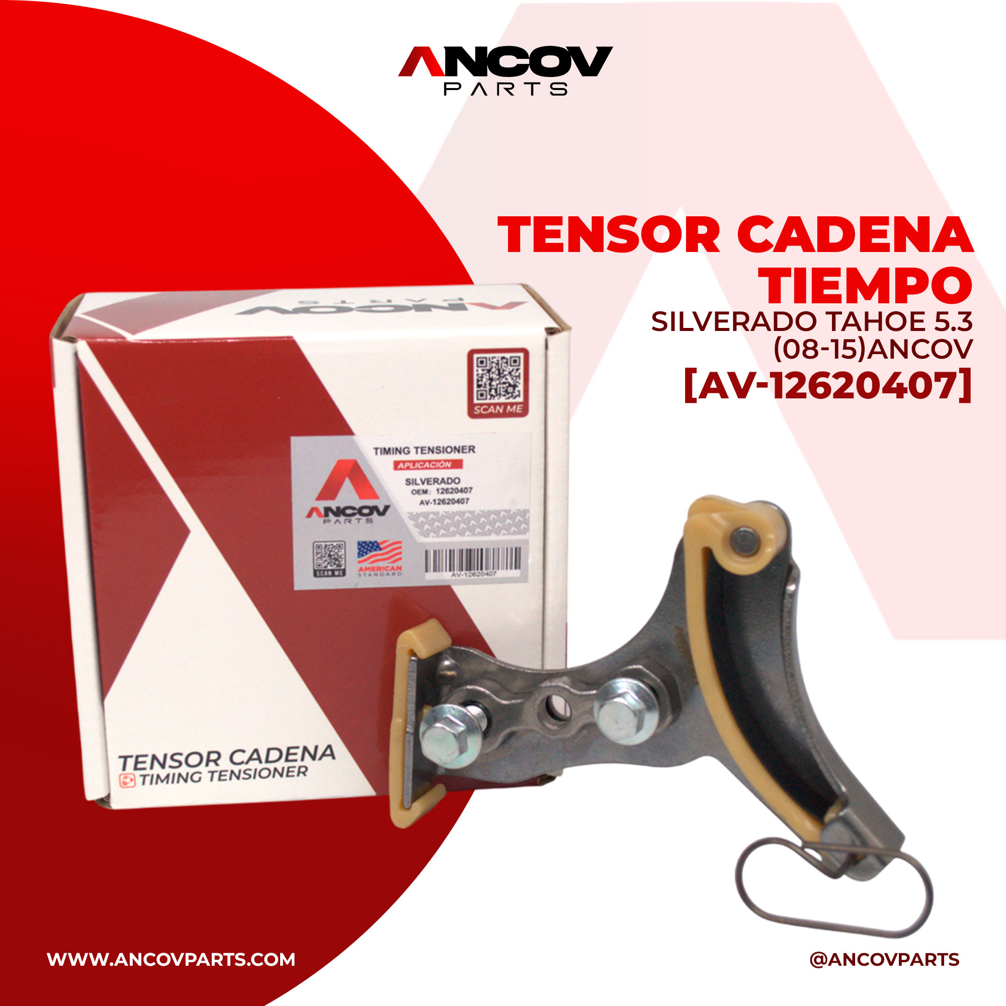 TENSOR CADENA TIEMPO SILVERADO TAHOE 5.3 (08-15)ANCOV